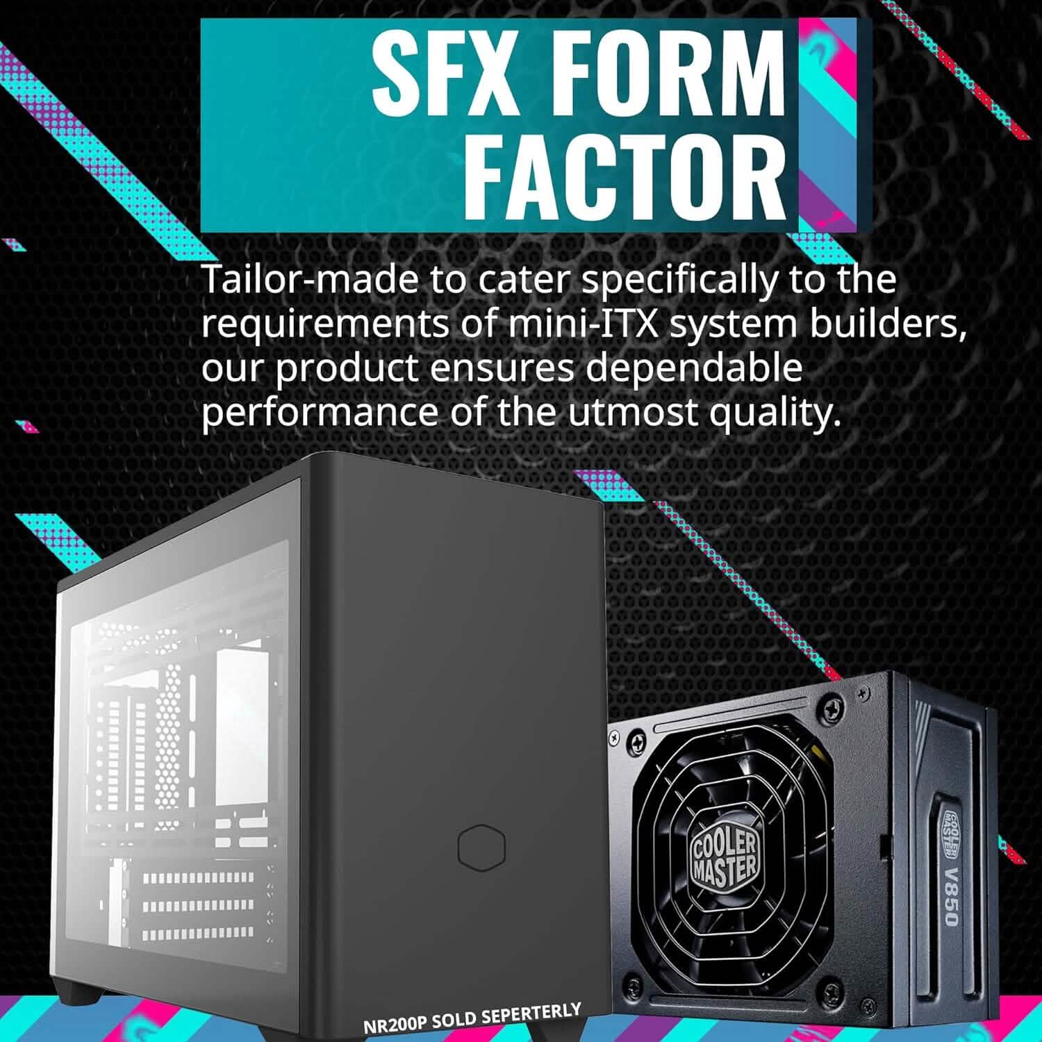 Cooler Master V850 SFX Gold Full Modular Computer Accessories - DailySale