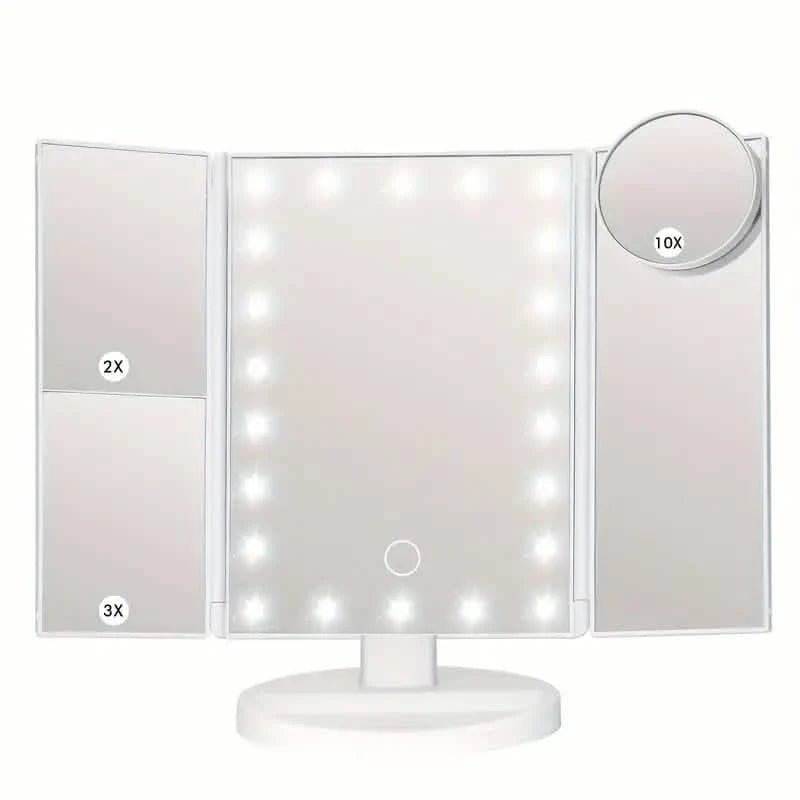 Cosmetic Mirror with Lights and 10X Magnification Beauty & Personal Care - DailySale