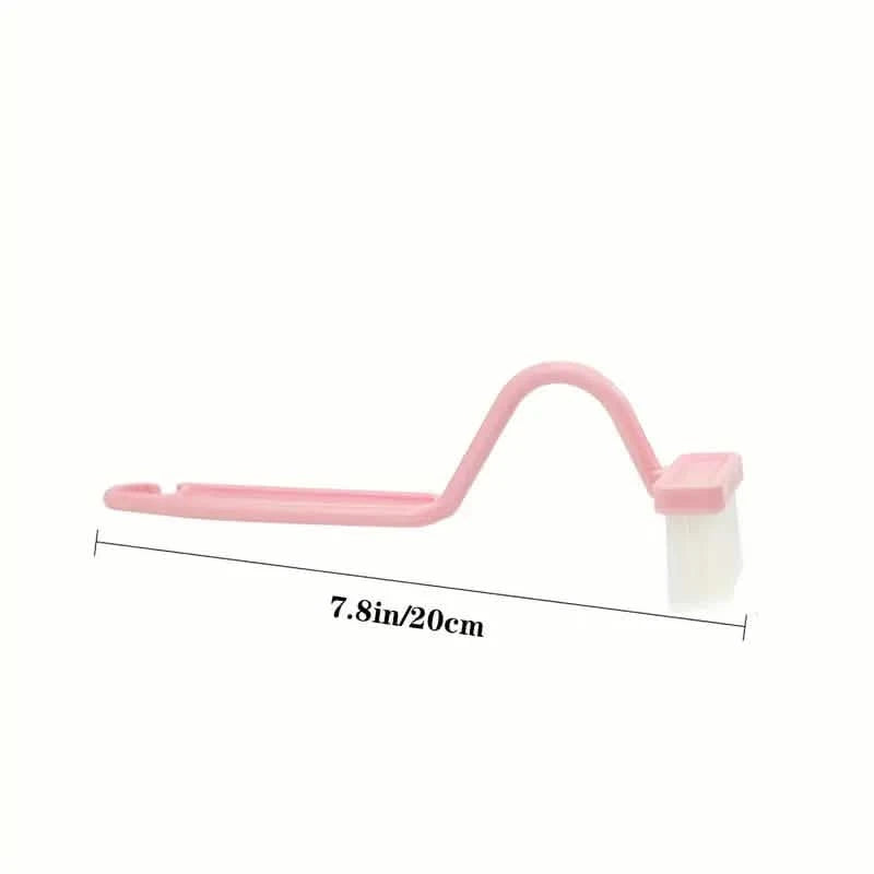 Curved Handle Function Cleaning Toilet Gap Brush Bath - DailySale