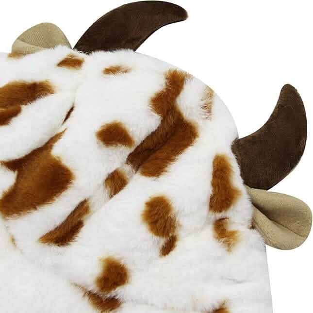 Cute Cow Print Fuzzy Bucket Hat Hats - DailySale