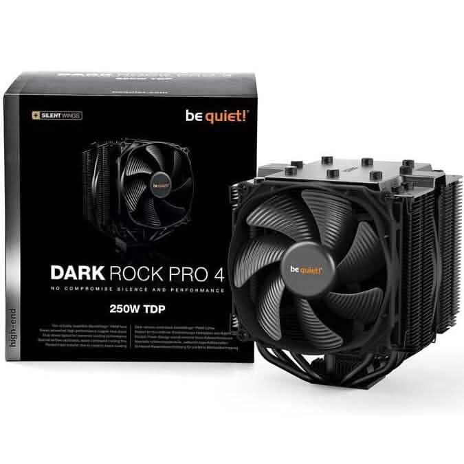 Dark Rock Pro 4 250W TDP CPU Cooler (Refurbished) Computer Accessories - DailySale