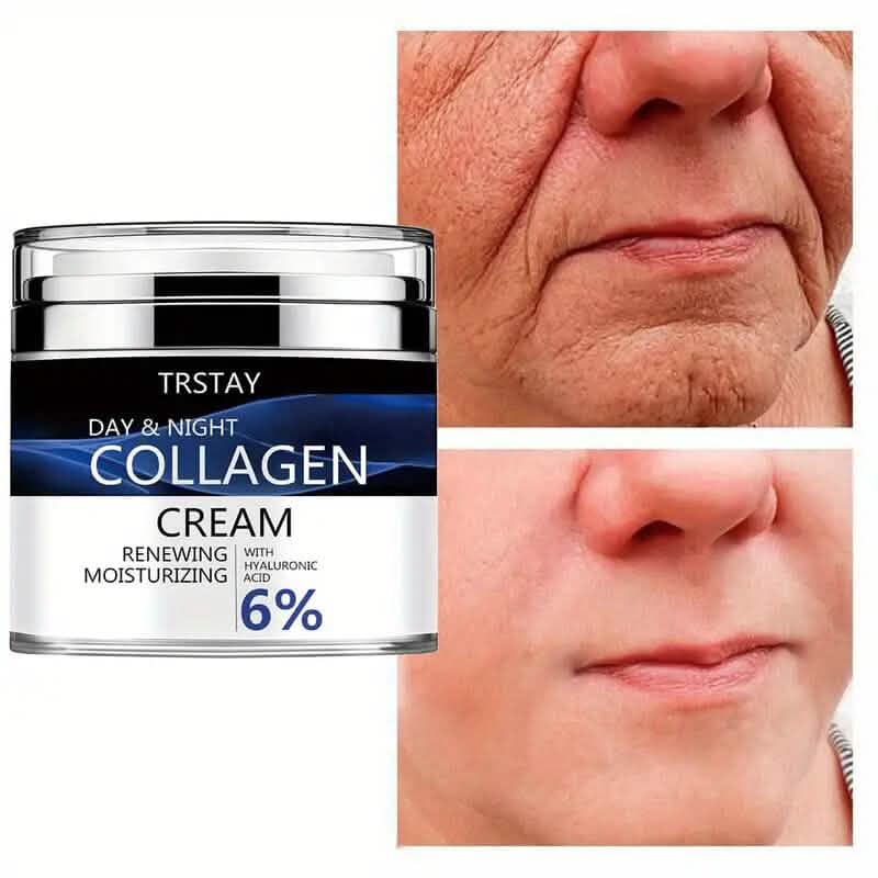 Day and Night Hydrating Collagen Cream with Hyaluronic Acid Beauty & Personal Care - DailySale