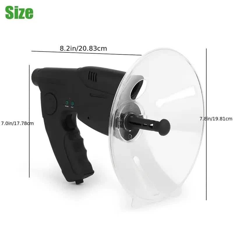 Bird Listening Device with 8x Zoom & Headphones