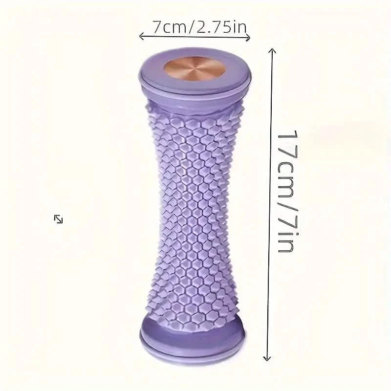 Deep Tissue Massager for Circulation Plantar Fascia Wheel, Pain Relief, Reflexology Wellness - DailySale
