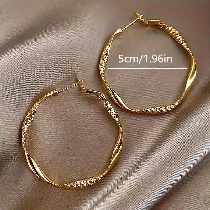 Delicate Silky Texture Design Women's Earrings Earrings - DailySale