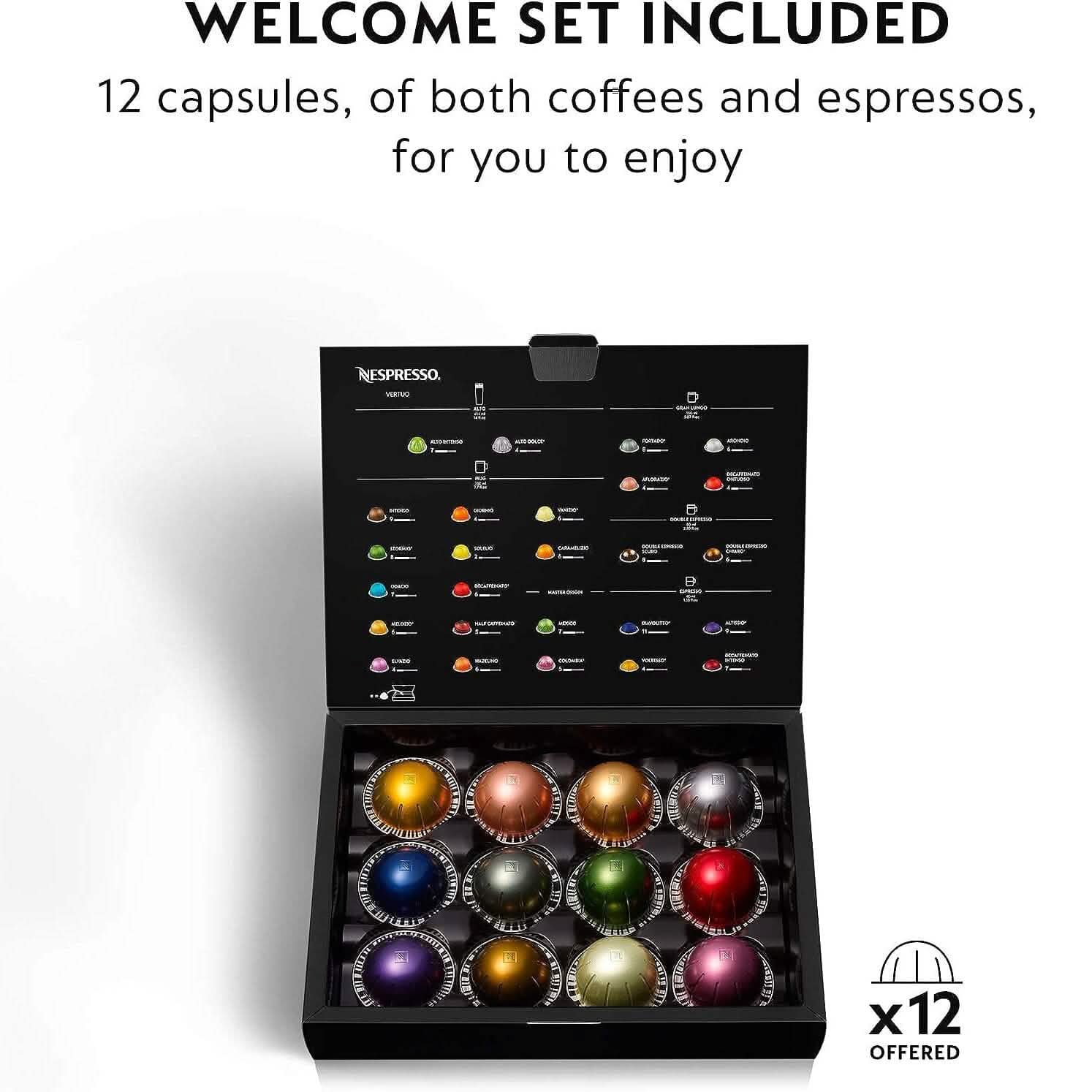 De'Longhi Nespresso VertuoPlus Coffee and Espresso Machine by De'Longhi, 38 ounces, Matte Black (Refurbished) Kitchen Appliances - DailySale