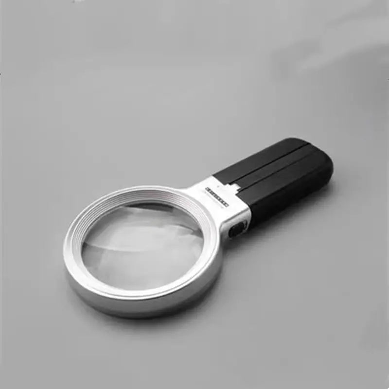 Desktop Handheld Magnifier Two-way Magnifying Mirror Foldable Computer Accessories - DailySale
