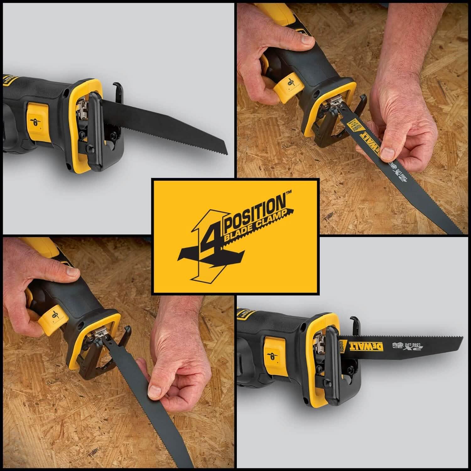 DEWALT 20V MAX* XR Reciprocating Saw, Compact, Tool Only (DCS367B) Home Improvement - DailySale