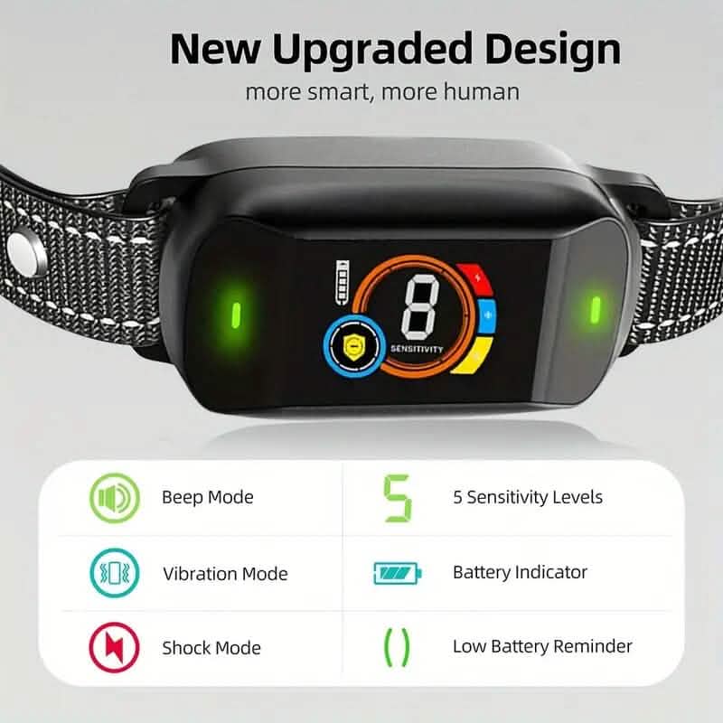 Dog Barking Collar Automatic Anti-Barking Device with Smart Sensors Pet Supplies - DailySale