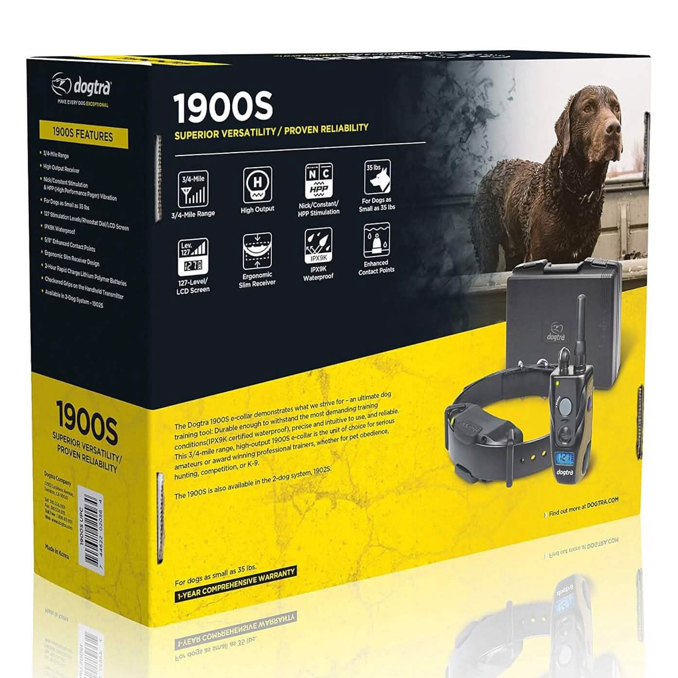 Dogtra 1900S Remote Training E-Collar (Refurbished) Pet Supplies - DailySale