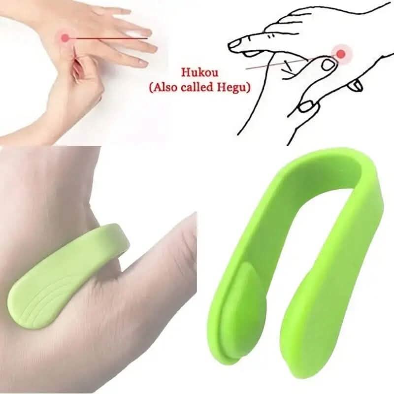 Drug-Free Acupressure Hand Pressure Point Clip Wellness - DailySale