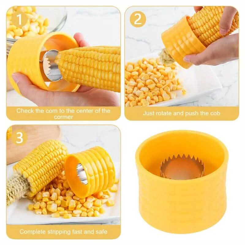 Easy-Grip Manual Corn Stripper Kitchen Tools & Gadgets - DailySale