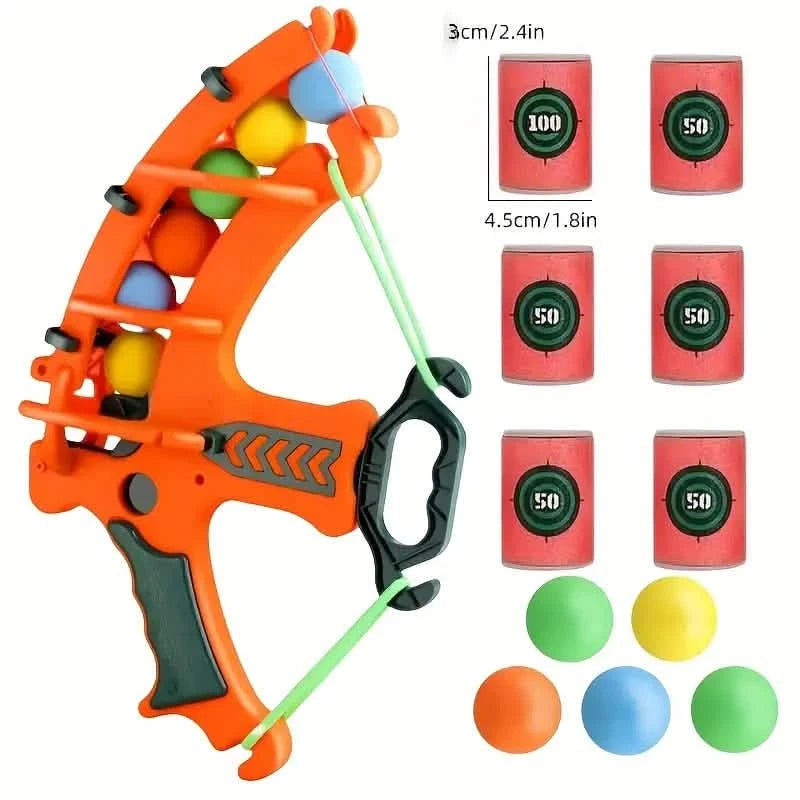 12-Piece Interactive Archery Game Set – Multi-Color