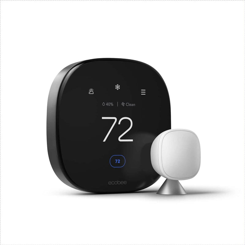 ecobee New Smart Thermostat Premium with Smart Sensor and Air Quality Monitor Household Appliances - DailySale