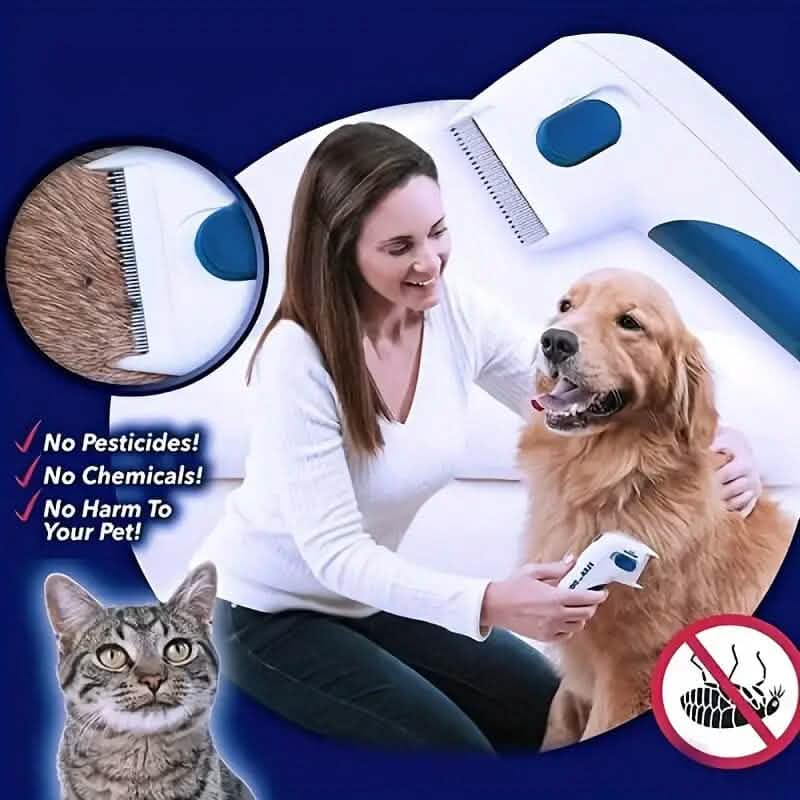 Electric Flea Comb for Cats and Dogs Pet Supplies - DailySale