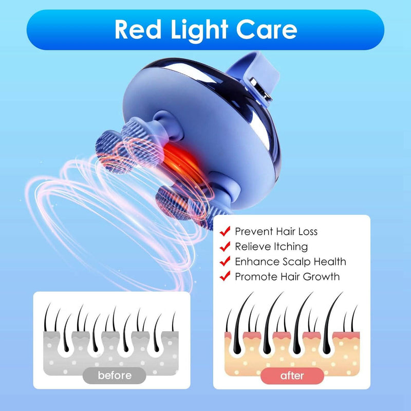 Electric Rechargeable Scalp Massager Wellness - DailySale