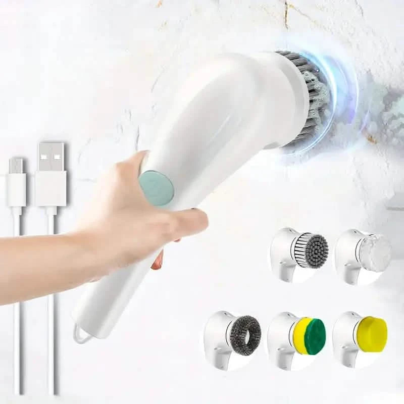 Electric Spin Scrubber for Bathtub, Kitchen, Dish, Sink, Tub and Tile Bath - DailySale