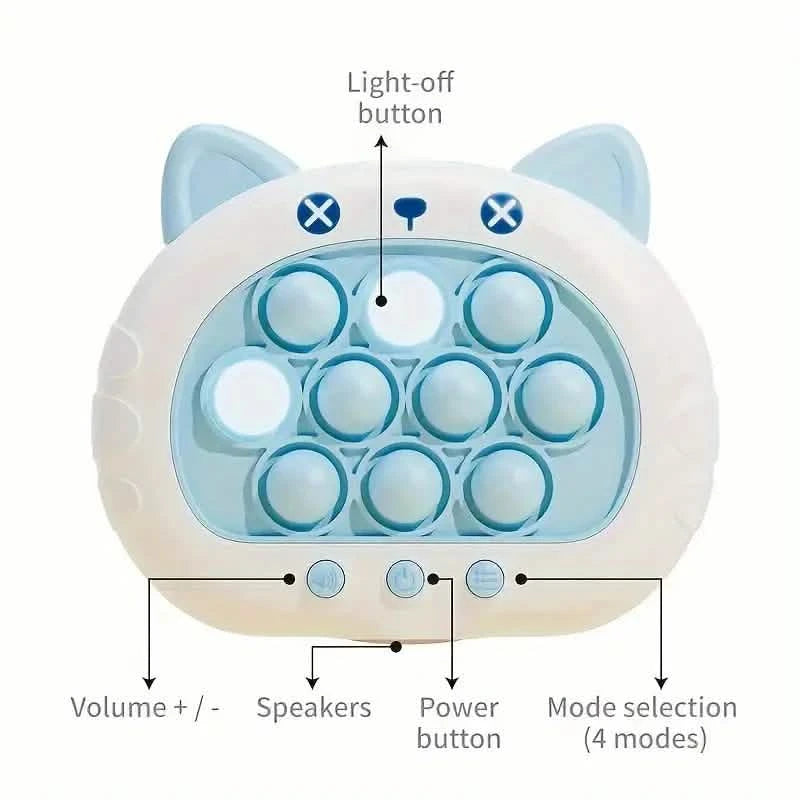 Electronic Pro Quick Push Puzzle Game Light Up Game Quick Push Toy Toys & Games - DailySale
