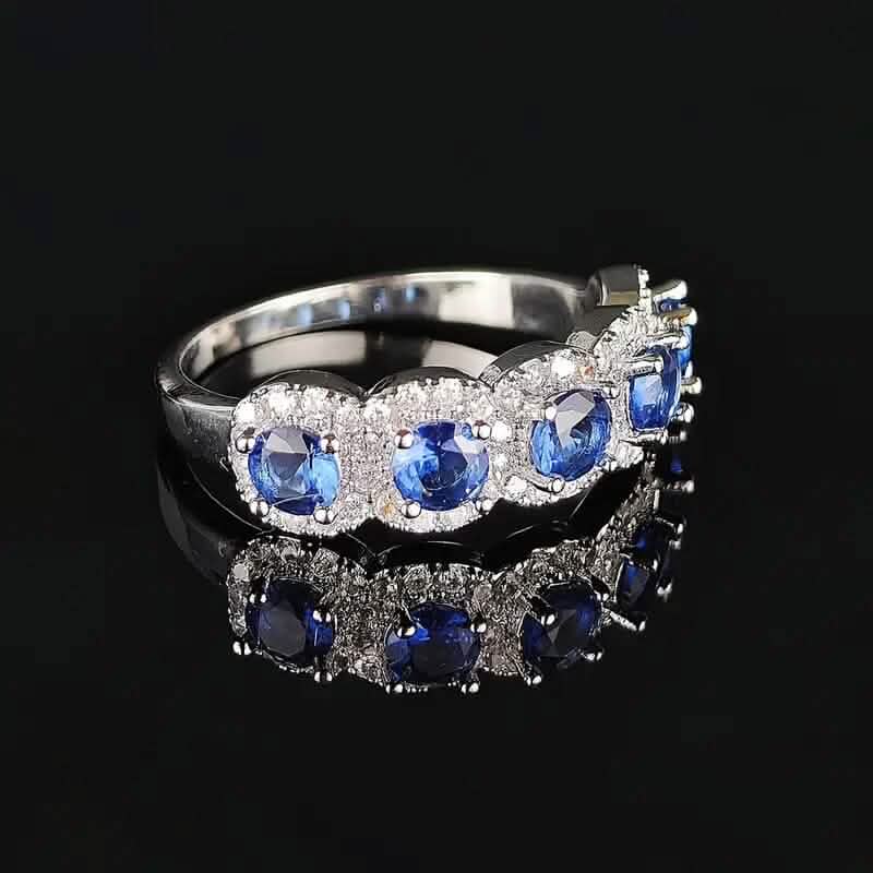 Elegant Copper Ring with Synthetic Cubic Zirconia Rings - DailySale