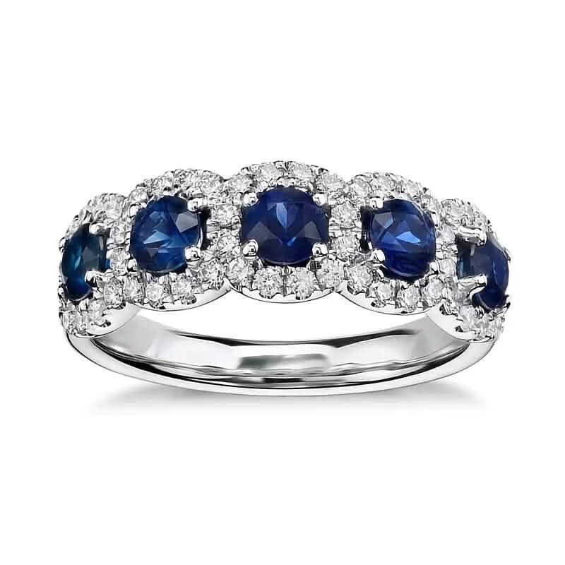 Elegant Copper Ring with Synthetic Cubic Zirconia Rings - DailySale