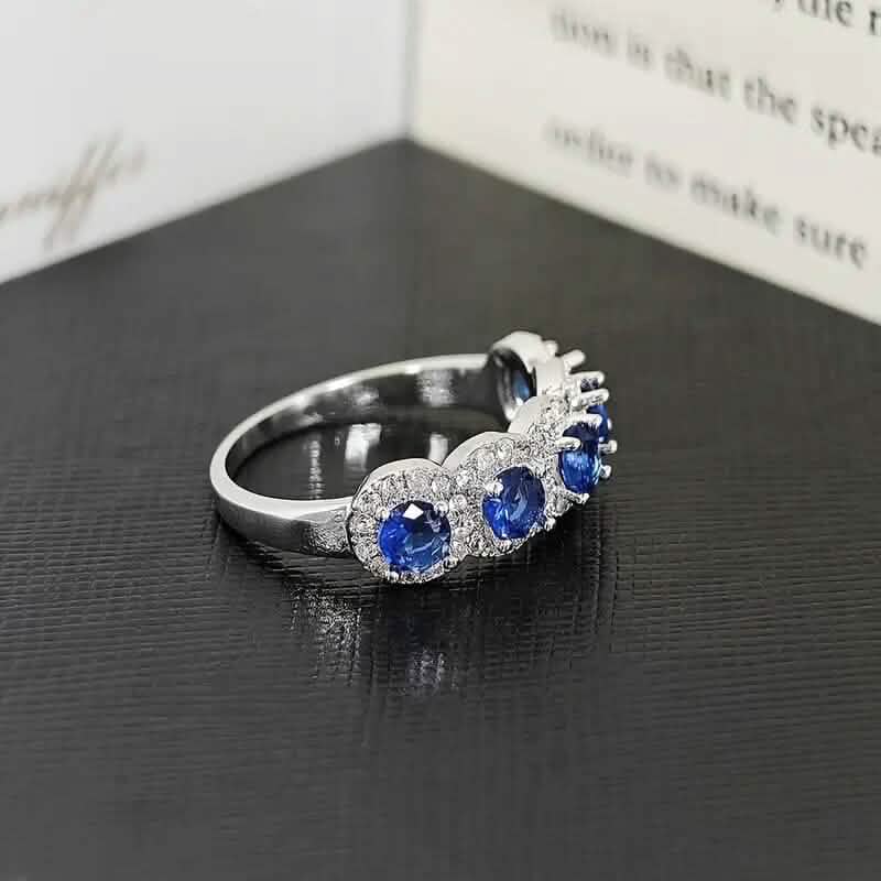 Elegant Copper Ring with Synthetic Cubic Zirconia Rings - DailySale