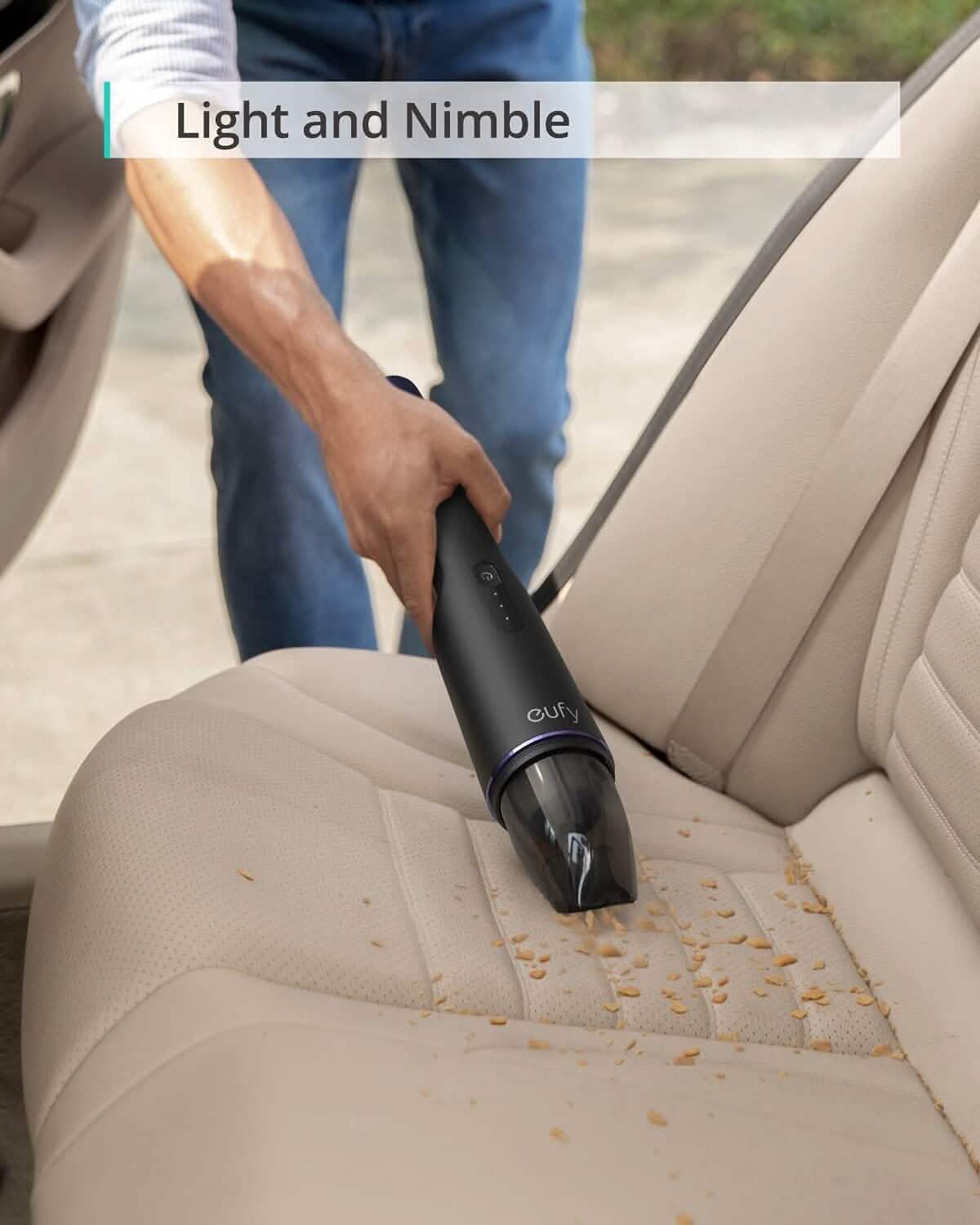 eufy by Anker, HomeVac H11, Cordless Handheld Vacuum Cleaner, Ultra-Lightweight (Refurbished) Automotive - DailySale