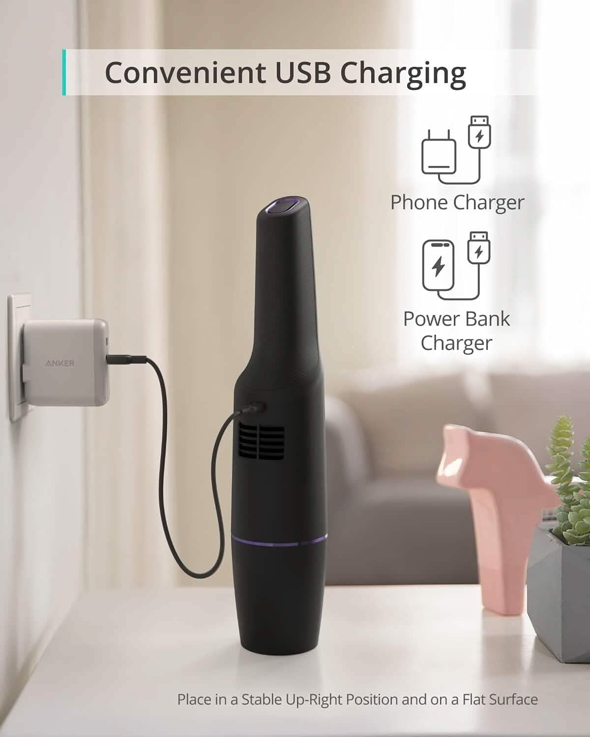 eufy by Anker, HomeVac H11, Cordless Handheld Vacuum Cleaner, Ultra-Lightweight (Refurbished) Automotive - DailySale