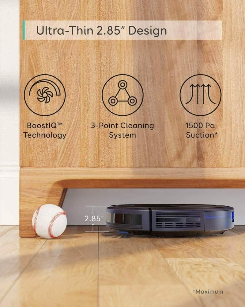 eufy RoboVac 25C Robotic Vacuum Cleaner Wi-Fi Smart Robot (Refurbished) Household Appliances - DailySale