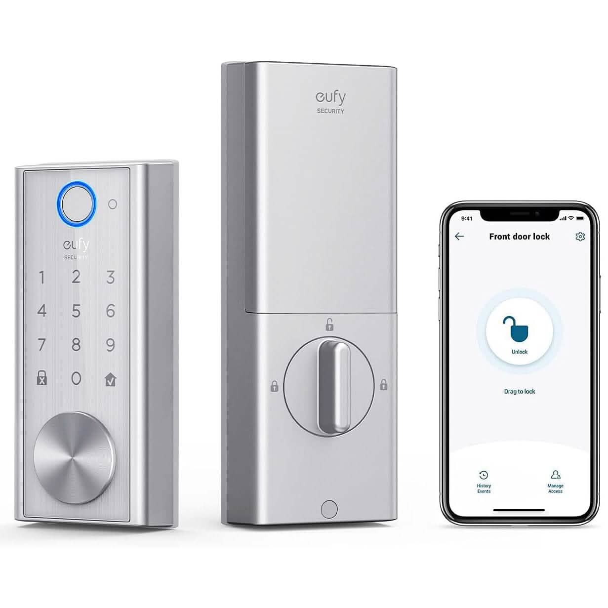 eufy Security Smart Lock With Built-in Wifi (Refurbished) Smart Home & Security - DailySale