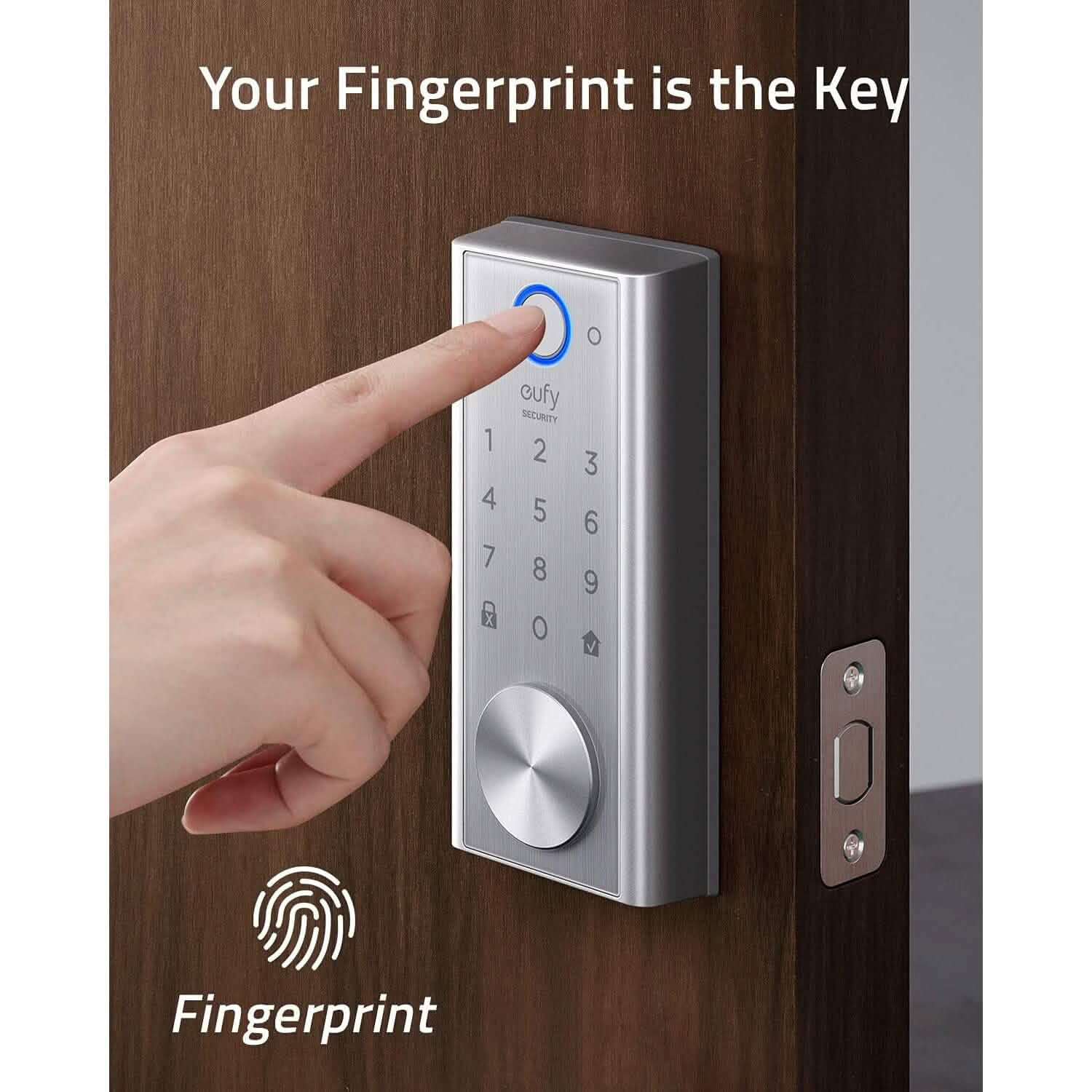 eufy Security Smart Lock With Built-in Wifi (Refurbished) Smart Home & Security - DailySale