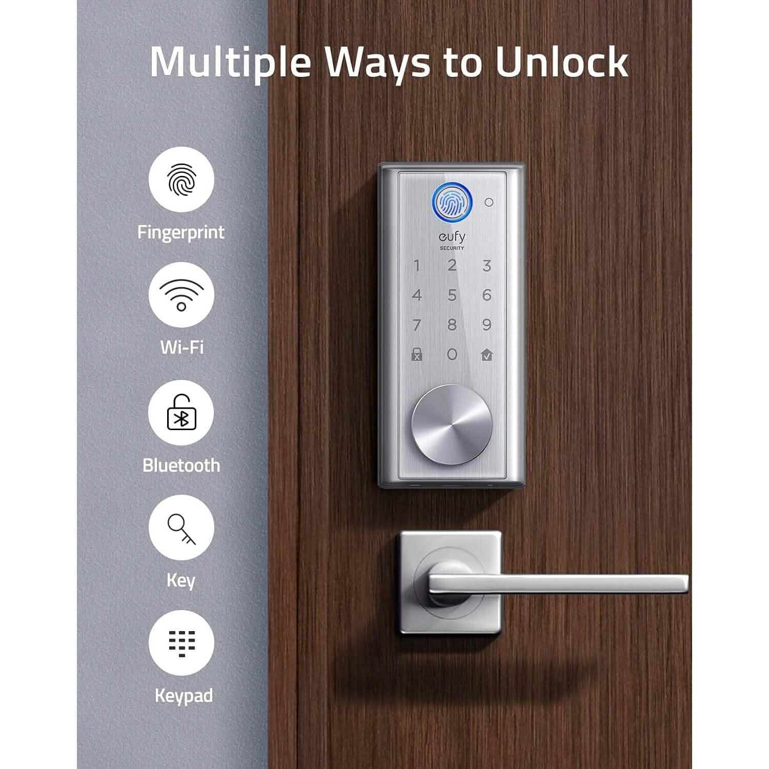 eufy Security Smart Lock With Built-in Wifi (Refurbished) Smart Home & Security - DailySale