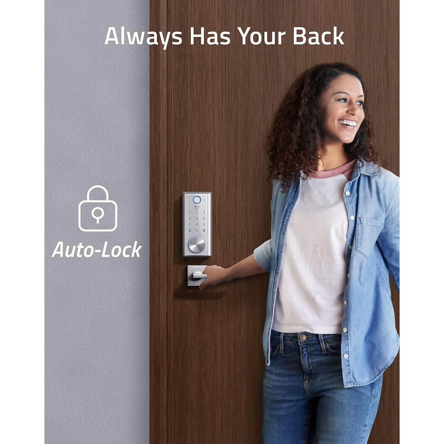 eufy Security Smart Lock With Built-in Wifi (Refurbished) Smart Home & Security - DailySale