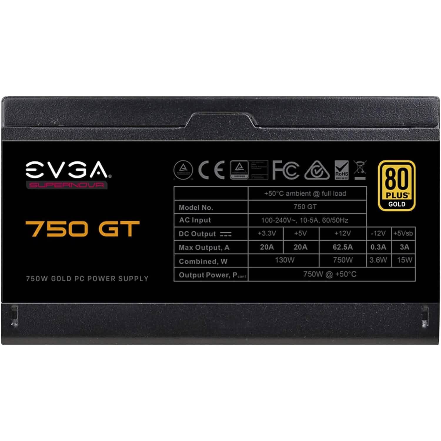 Evga 750w Gold Power Supply 220-GT-0750-Y1 (Refurbished) Computer Accessories - DailySale