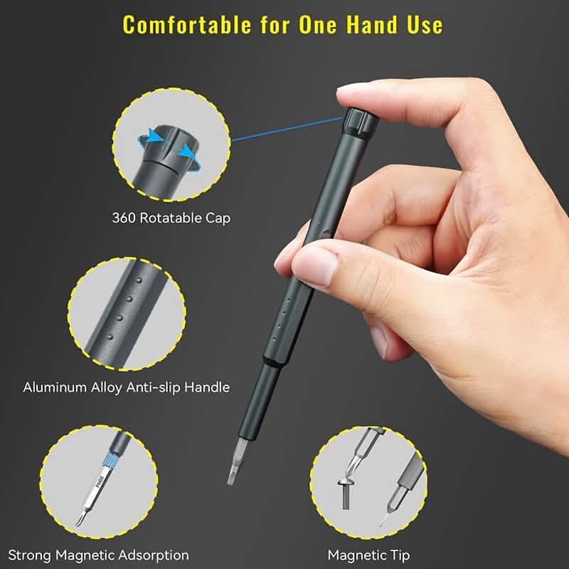 44-in-1 Magnetic Precision Screwdriver Set