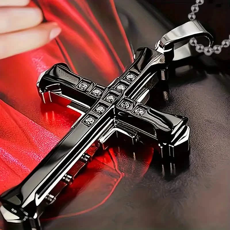 Fashion Simple Cross Pendant Necklace For Men And Women Necklaces - DailySale