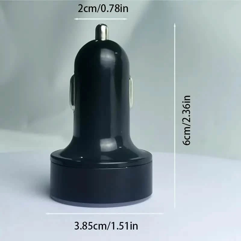 Fast Charging 6 Ports Car Charger Adapter with 4 USB + 2 Type-C 40W QC3.0 Automotive - DailySale