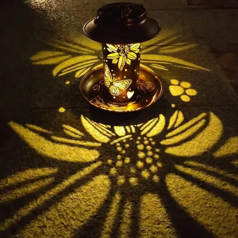 Feeder Exterior Solar Powered Lights Exterior Hanging Solar Powered Lights Pet Supplies - DailySale