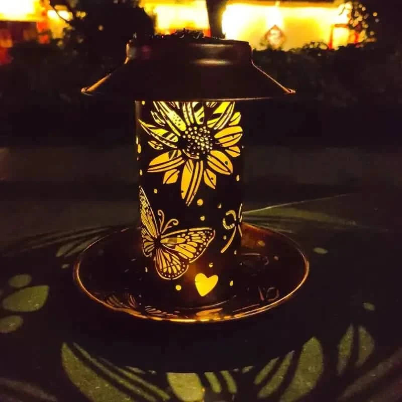 Feeder Exterior Solar Powered Lights Exterior Hanging Solar Powered Lights Pet Supplies - DailySale