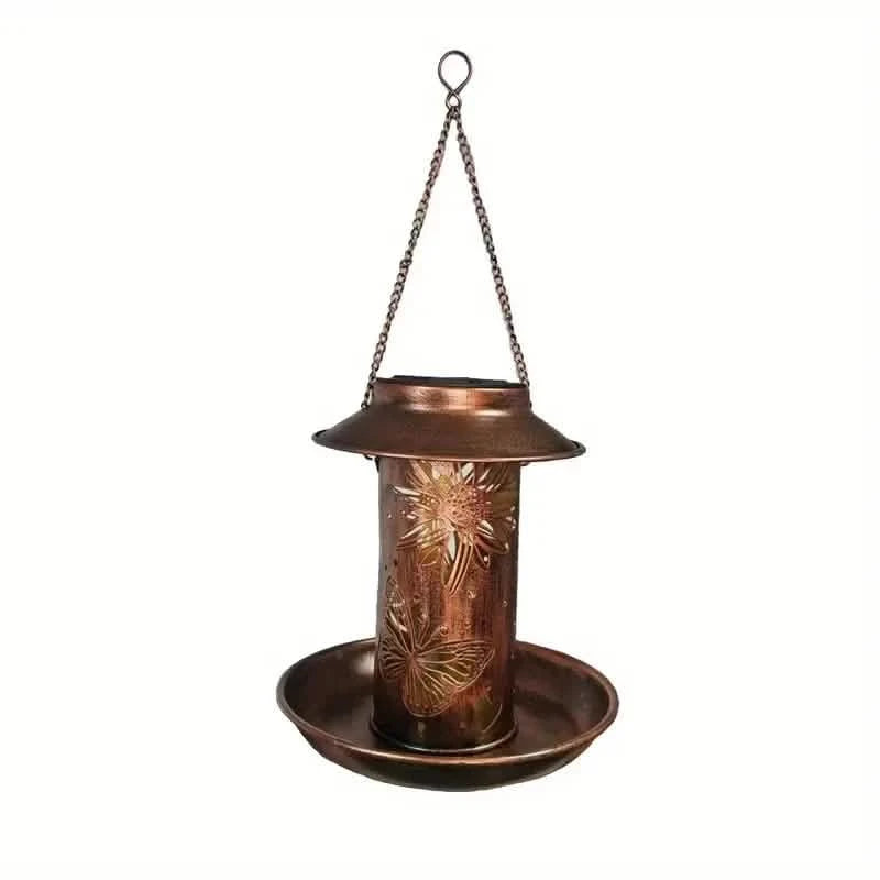 Feeder Exterior Solar Powered Lights Exterior Hanging Solar Powered Lights Pet Supplies - DailySale
