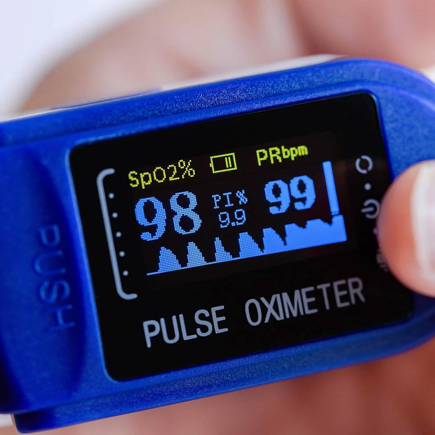 Finger Pulse Oximeter OLED Display Wellness - DailySale