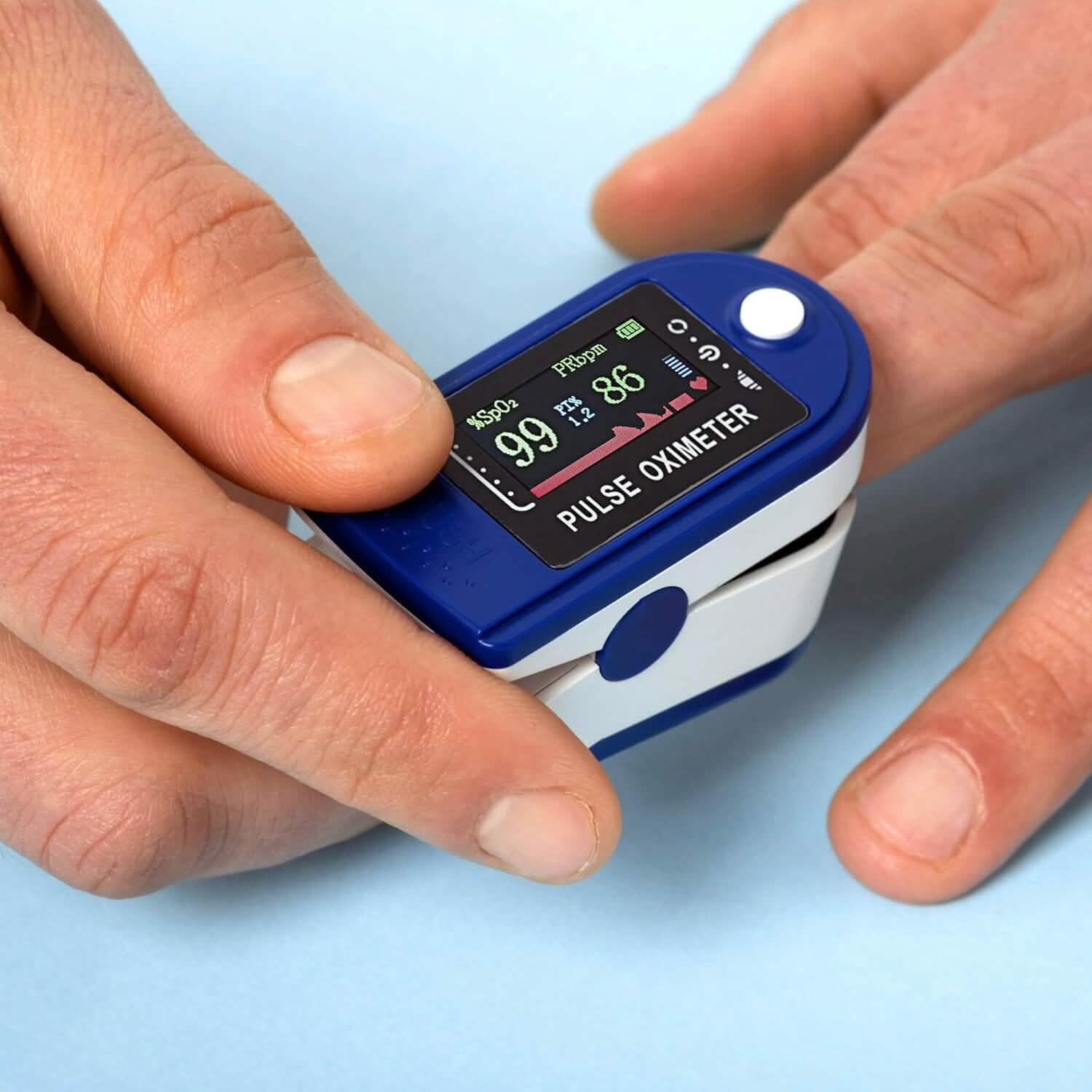 Finger Pulse Oximeter OLED Display Wellness - DailySale