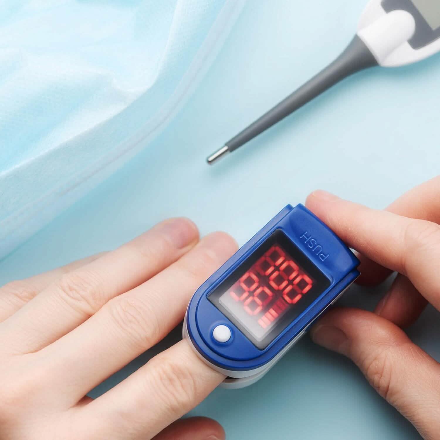 Finger Pulse Oximeter OLED Display Wellness - DailySale