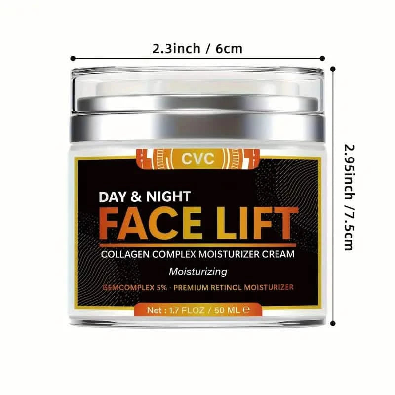Firming & Lifting Facial Moisturizer Cream With Hyaluronic Acid, Collagen Retinol Beauty & Personal Care - DailySale