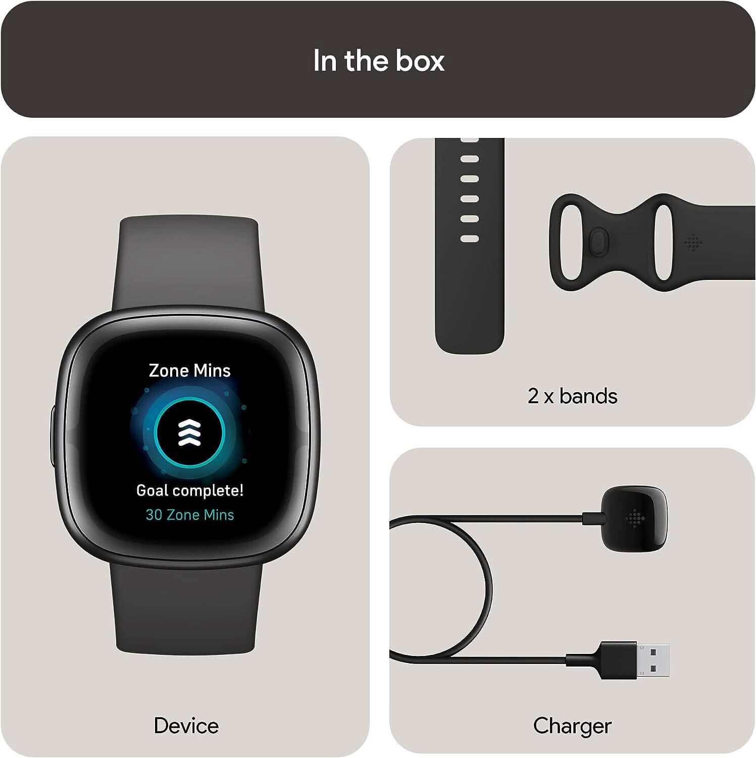 Fitbit Sense 2 Advanced Health and Fitness Smartwatch (Refurbished) Smart Watches - DailySale