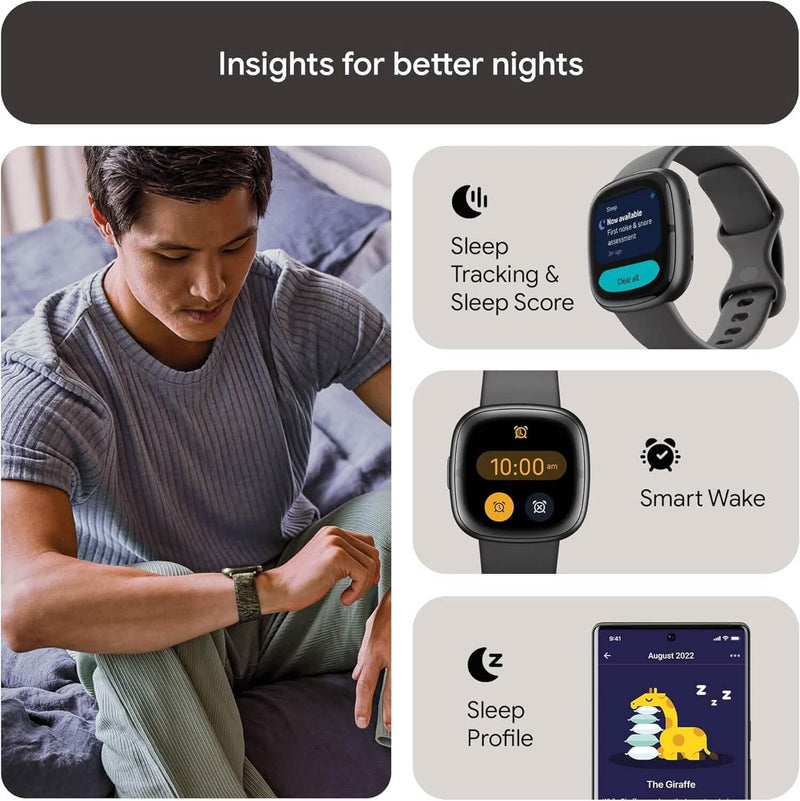 Fitbit Sense 2 Advanced Health and Fitness Smartwatch (Refurbished) Smart Watches - DailySale