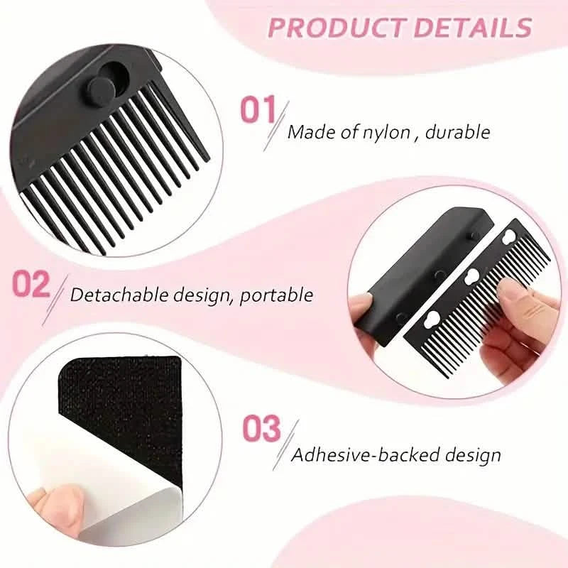 Flat Iron Comb, ABS Plastic Handle Hair Straightener Comb Attachment Beauty & Personal Care - DailySale
