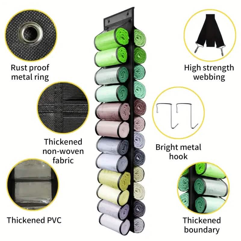 Foldable Legging Plastic Storage Bag Closet & Storage - DailySale