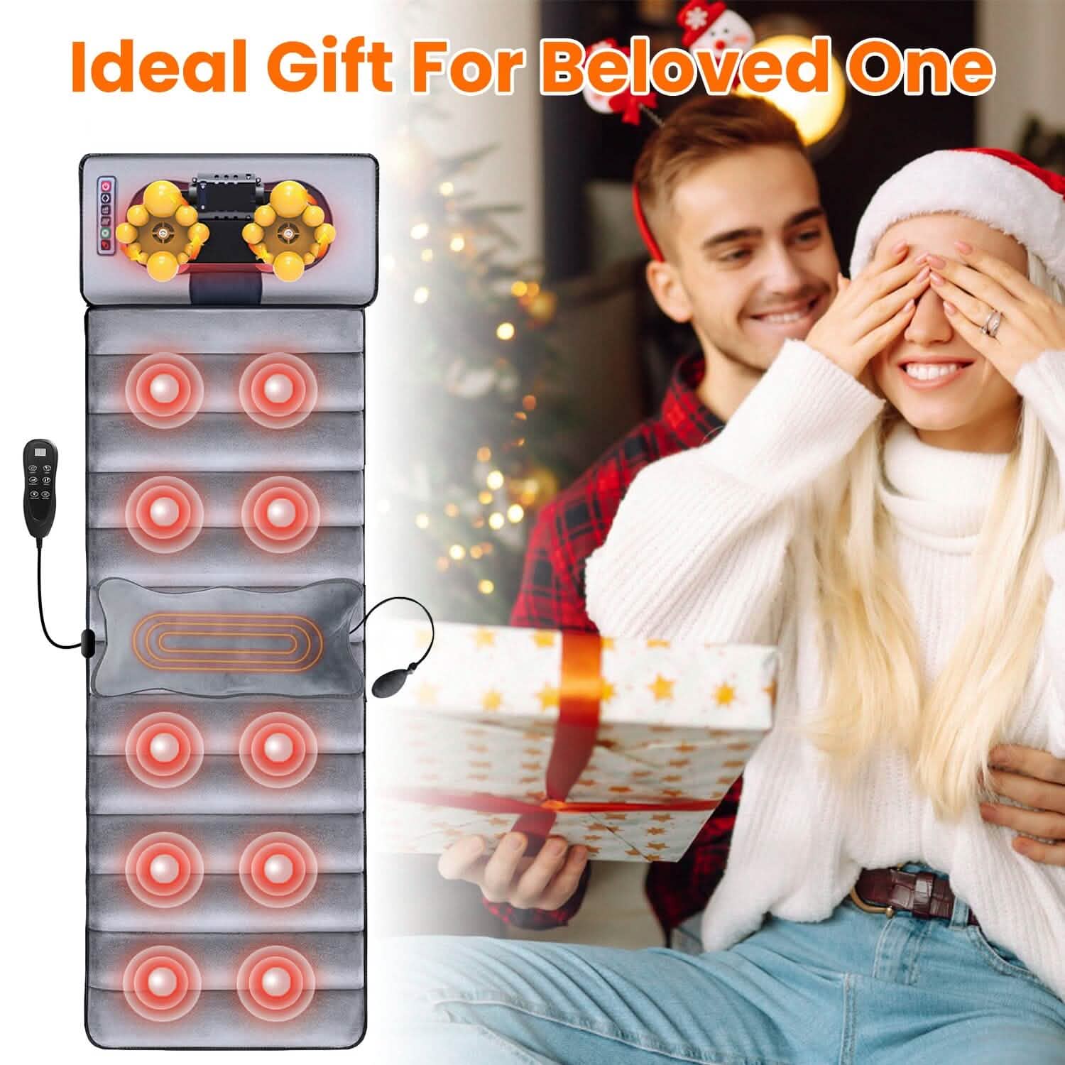 Full Body Electric Massage Mat Wellness - DailySale