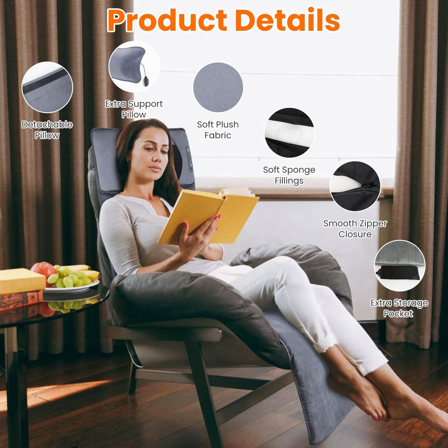 Full Body Electric Massage Mat Wellness - DailySale