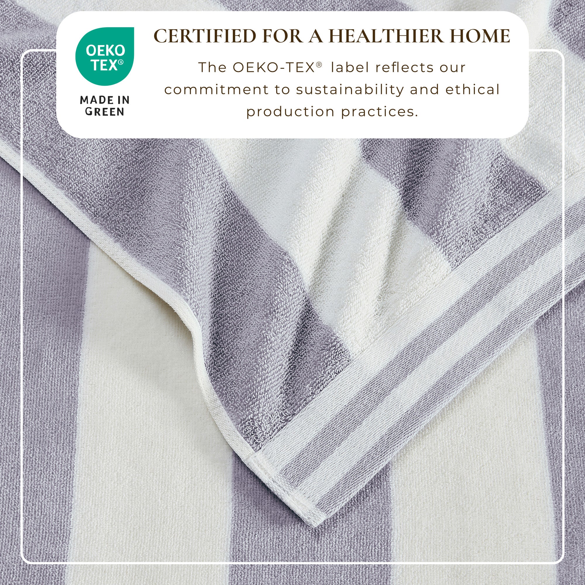 Striped Cabana Beach Towel - Edgartown Collection